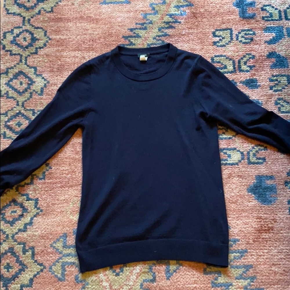 J.Crew classic crew wool sweater